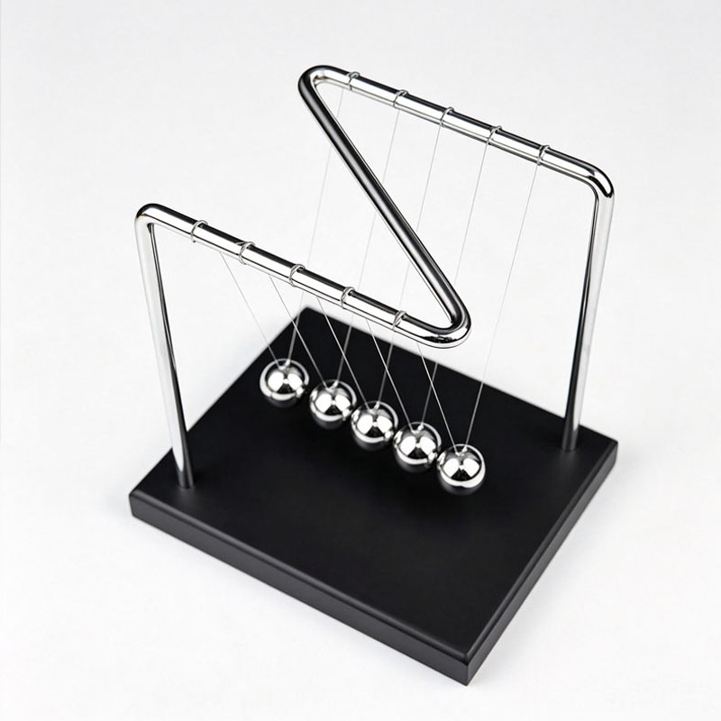 Office Tech - N Shaped Newton's Cradle Balance Pendulum