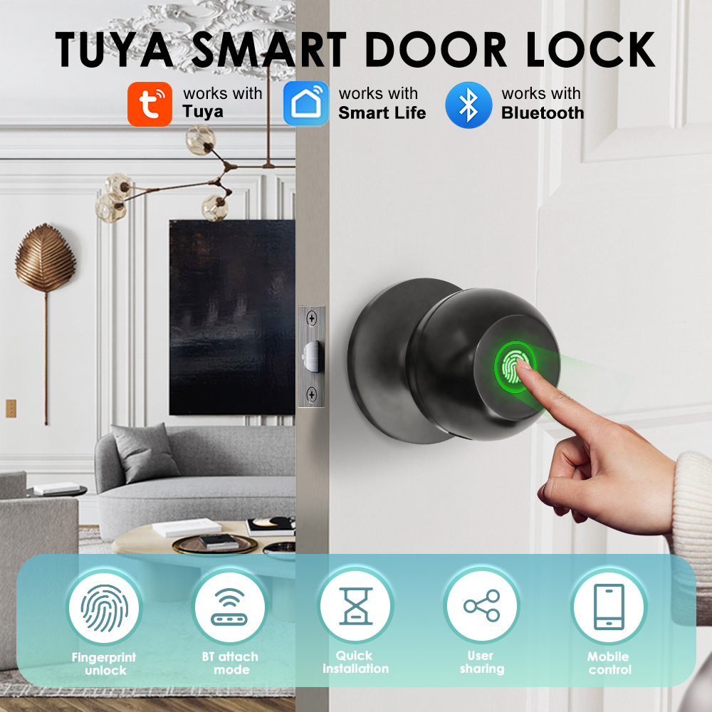 Office Tech - Tuya Electronic Door Lock Smart External