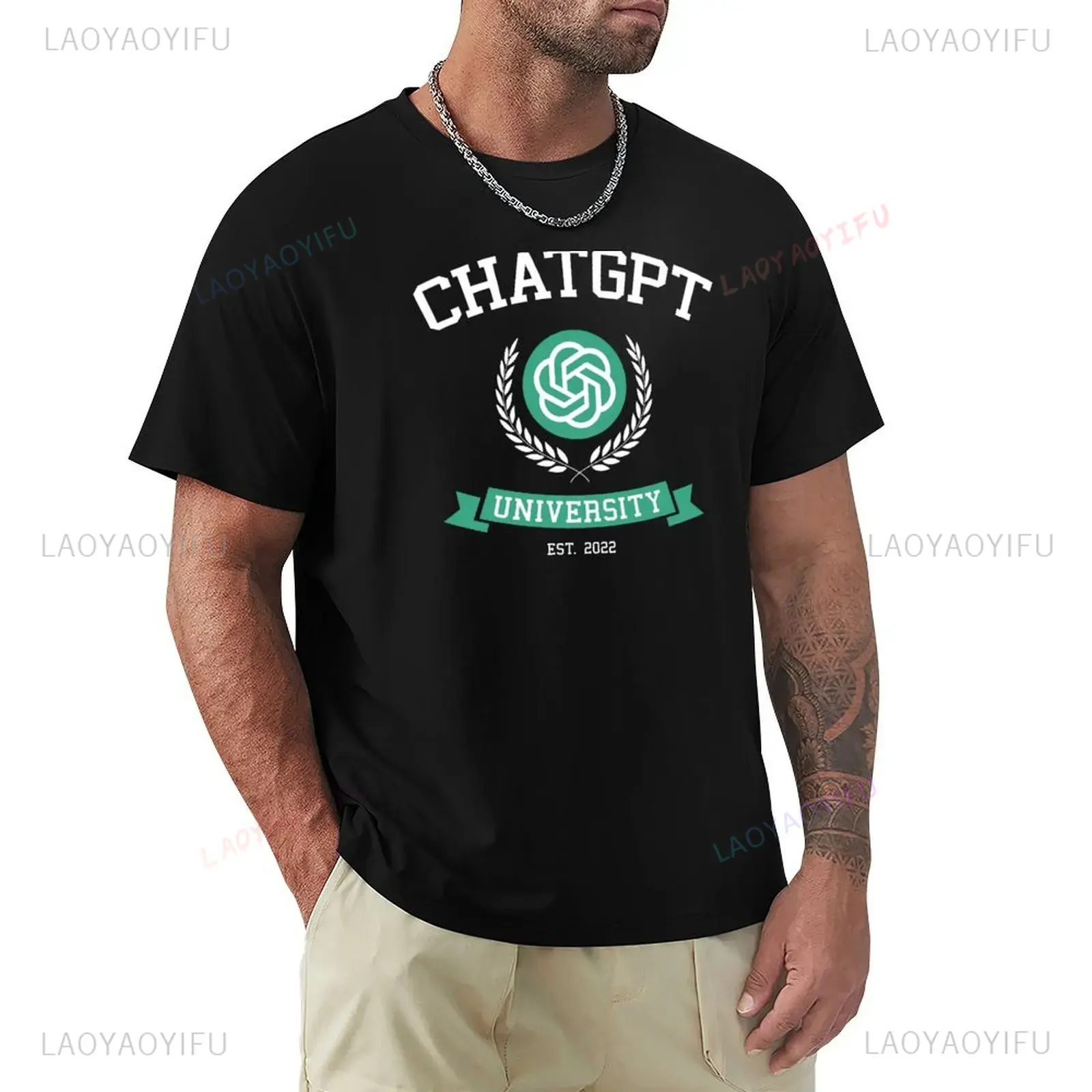 Office Tech For Men - Funny ChatGPT Inspired Unisex Tee Tech