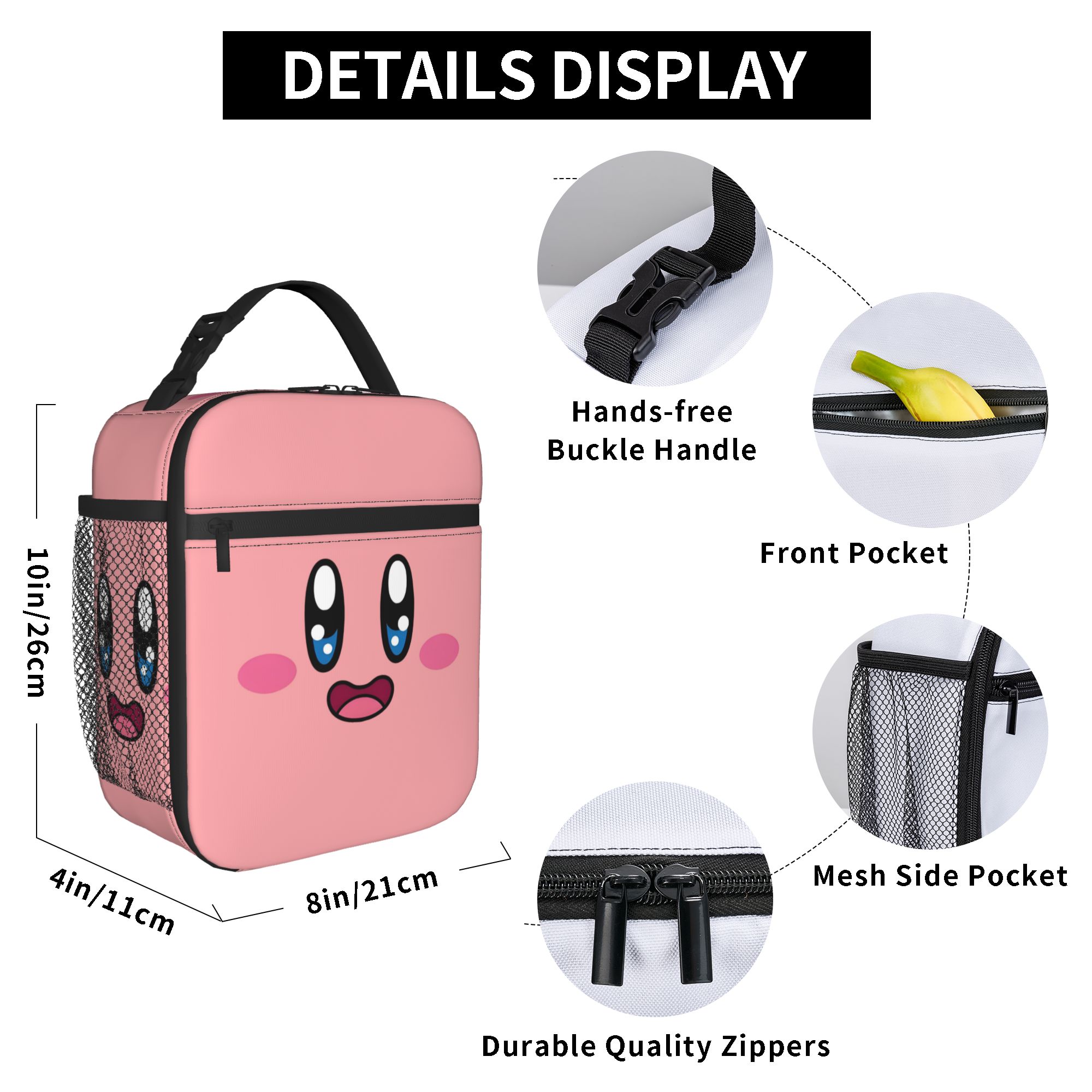 Custom K-Kirbys Resuable Lunch - Office Tech Accessories recension och pris