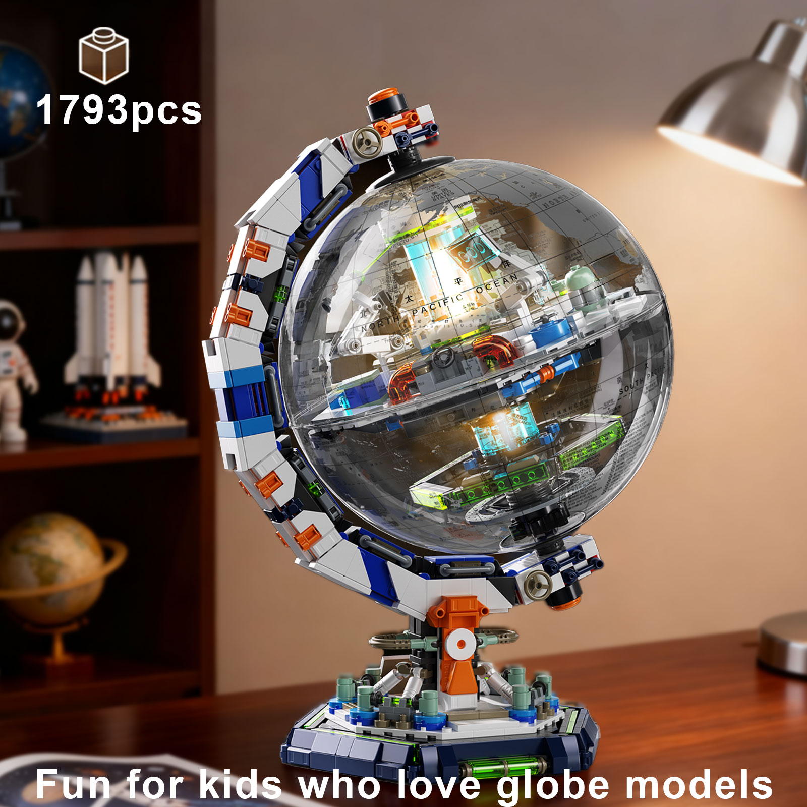 KAVOWORLD 1793PCS Sci-Fi Skyve - Tech Office Building recension och pris