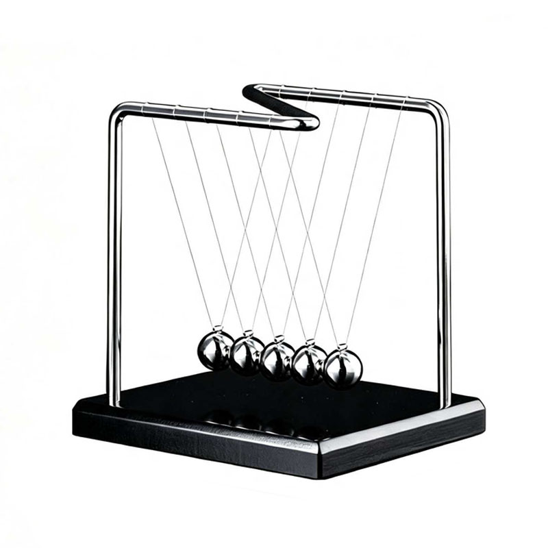 N Shaped Newton's Cradle Balan - Office Tech recension och pris