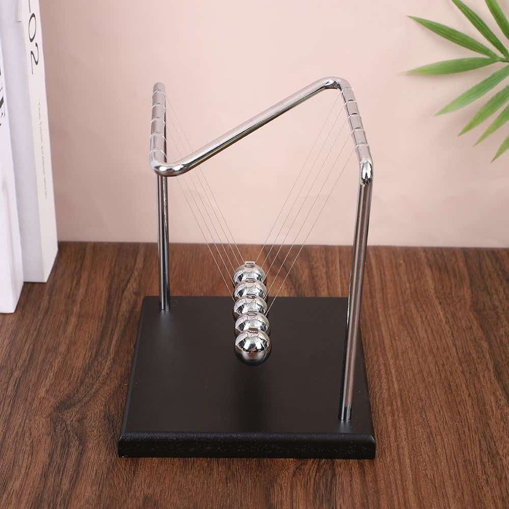 N Shaped Newton's Cradle Balan - Office Tech recension och pris