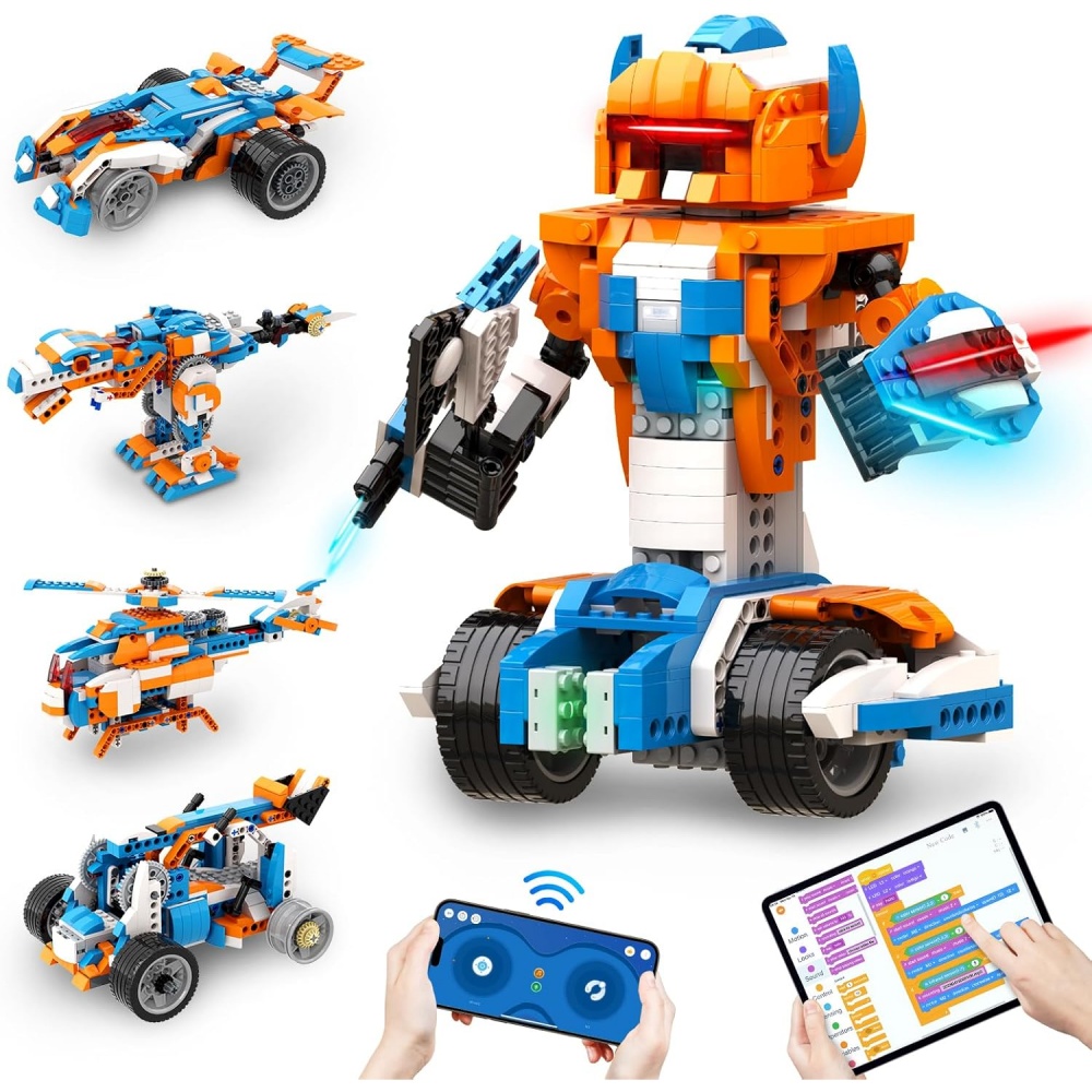 Modern STEM Robot Building Kit - Tech Office Building recension och pris
