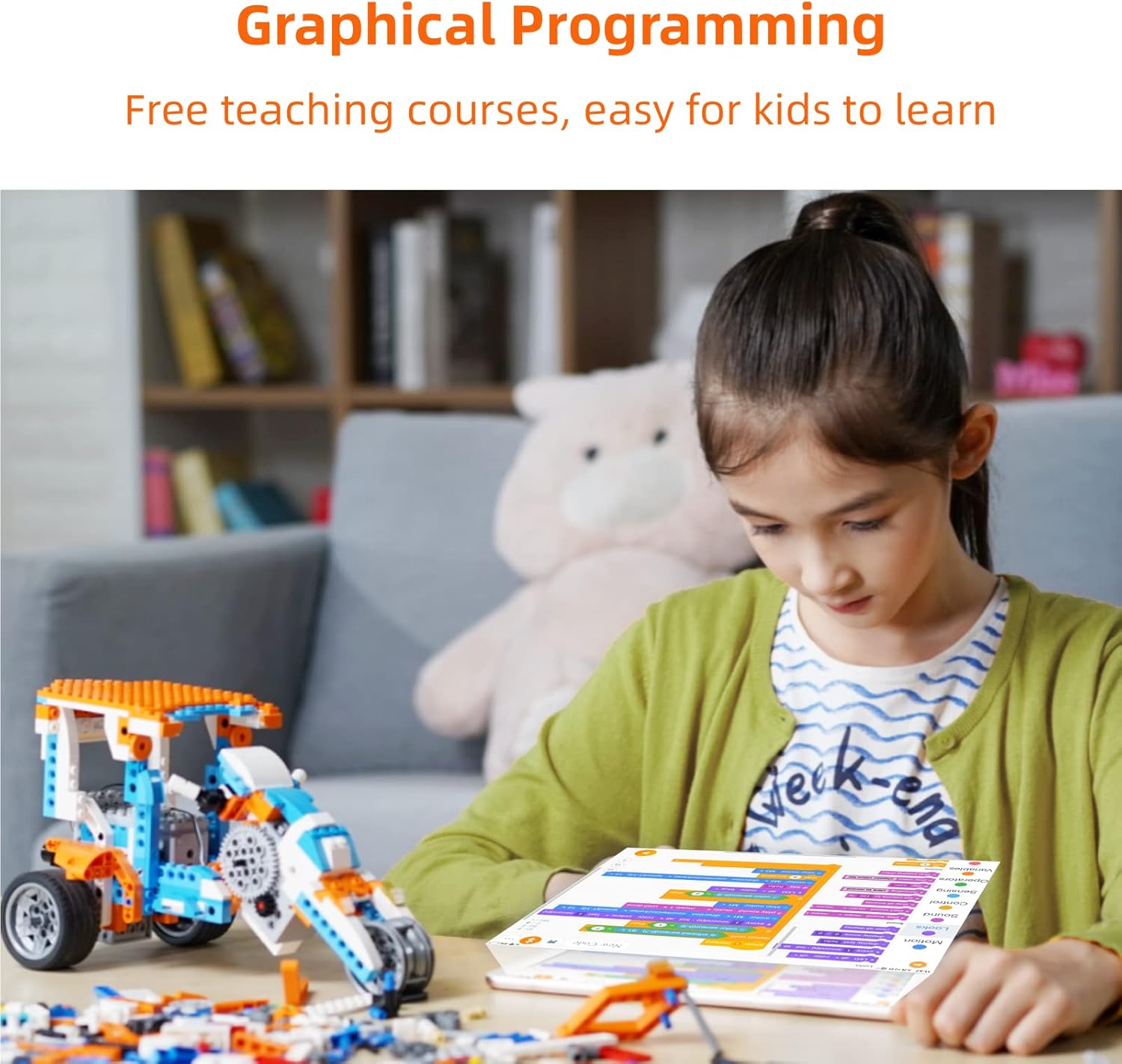 Modern STEM Robot Building Kit - Tech Office Building recension och pris