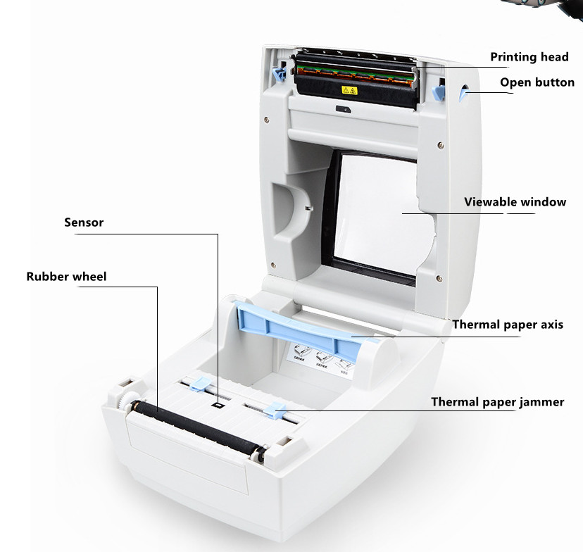 Industrial Grade High-Speed G4 - Label Printer Thermal recension och pris