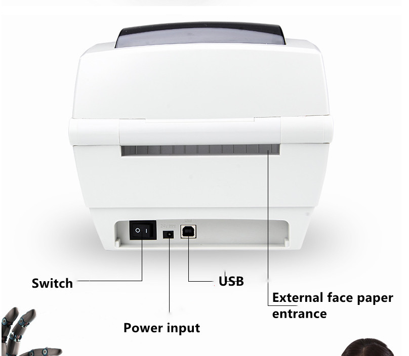Industrial Grade High-Speed G4 - Label Printer Thermal recension och pris