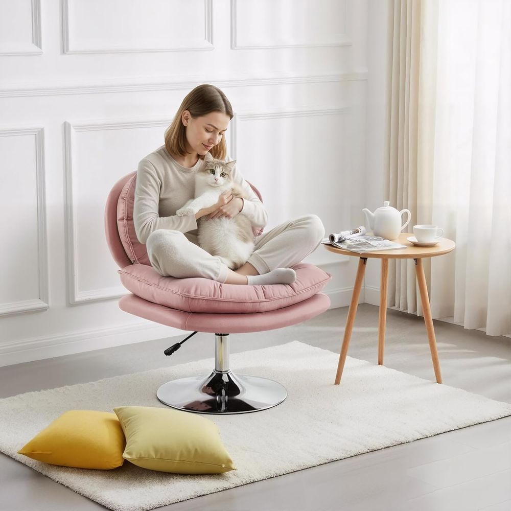 Swivel Vanity Chair with Adjus - Office Tech Chair recension och pris
