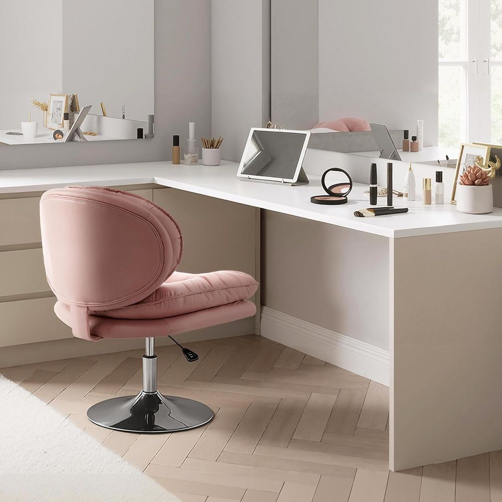 Swivel Vanity Chair with Adjus - Office Tech Chair recension och pris