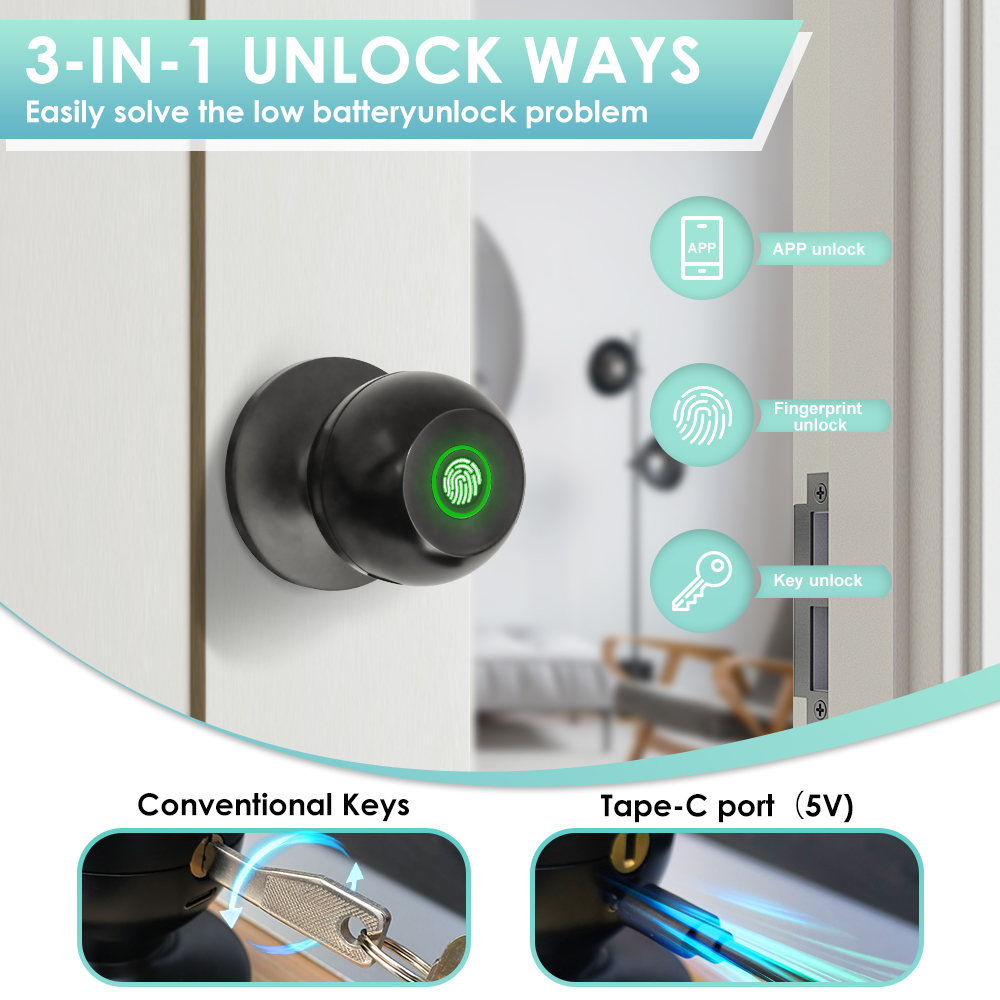 Tuya Electronic Door Lock Smar - Office Tech recension och pris