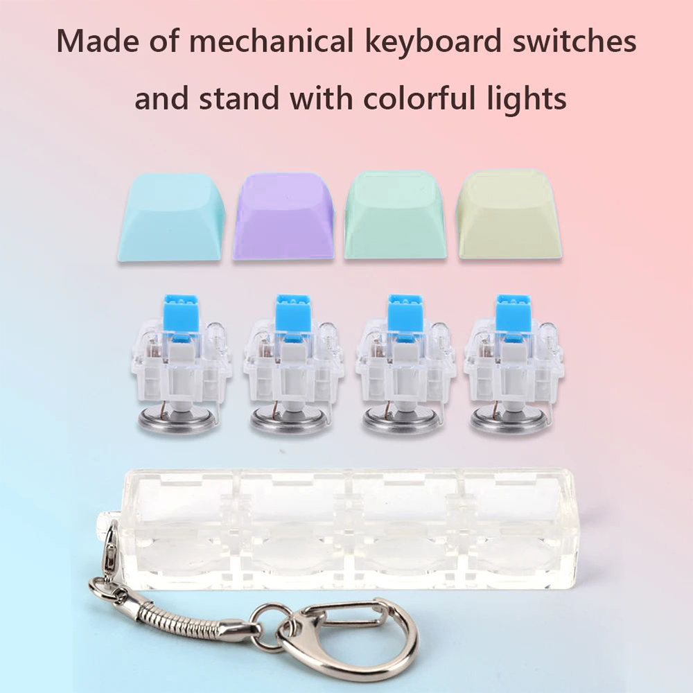 4/9 Keys LED Light-Up Keychain - Office Tech Accessories recension och pris