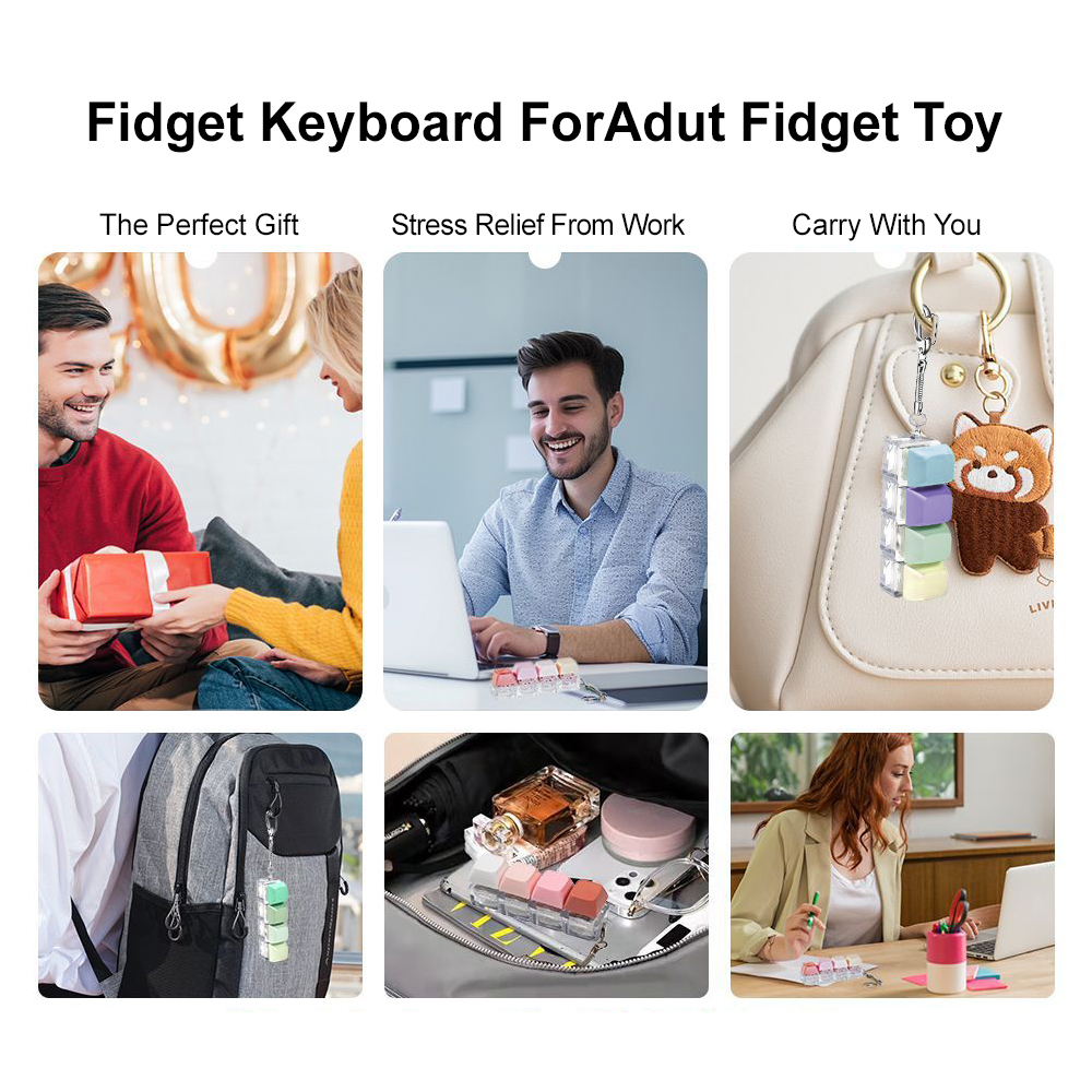4/9 Keys LED Light-Up Keychain - Office Tech Accessories recension och pris
