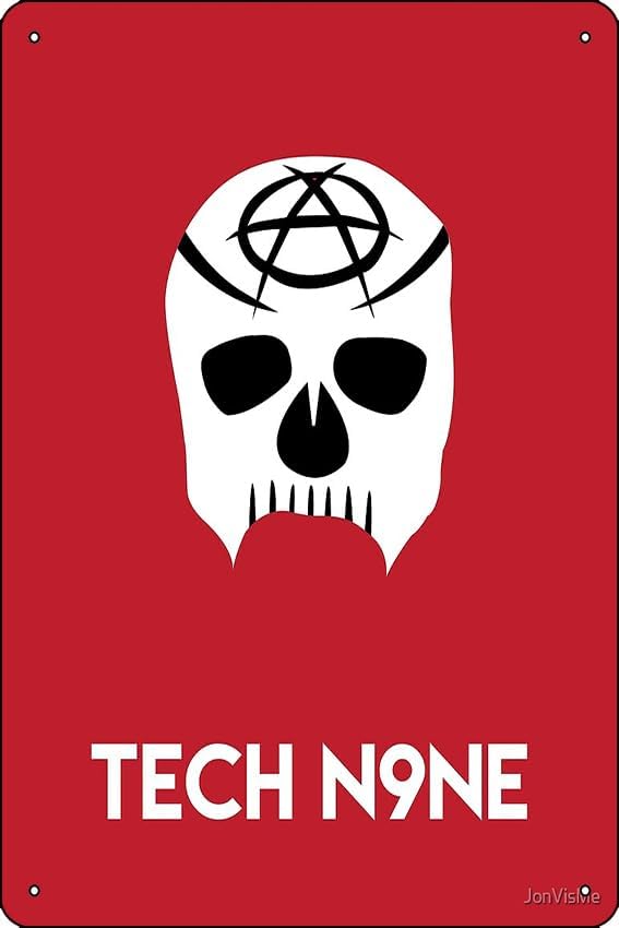 Tech N9ne Worldy Angel Poster  - Office Tech For Men recension och pris