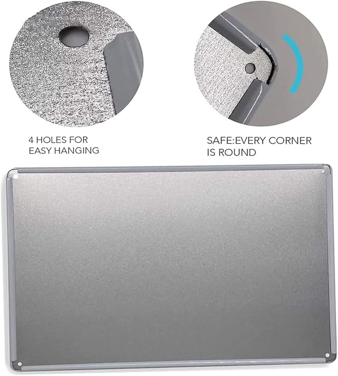Metal Tin Sign 8 X 12 Inch - F - Office And Tech recension och pris