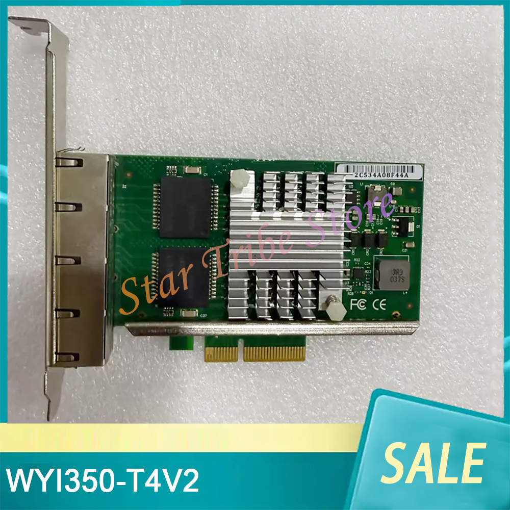 WYI350-T4V2 PCI-E X4 Server 4  - Gigabit Network Card recension och pris