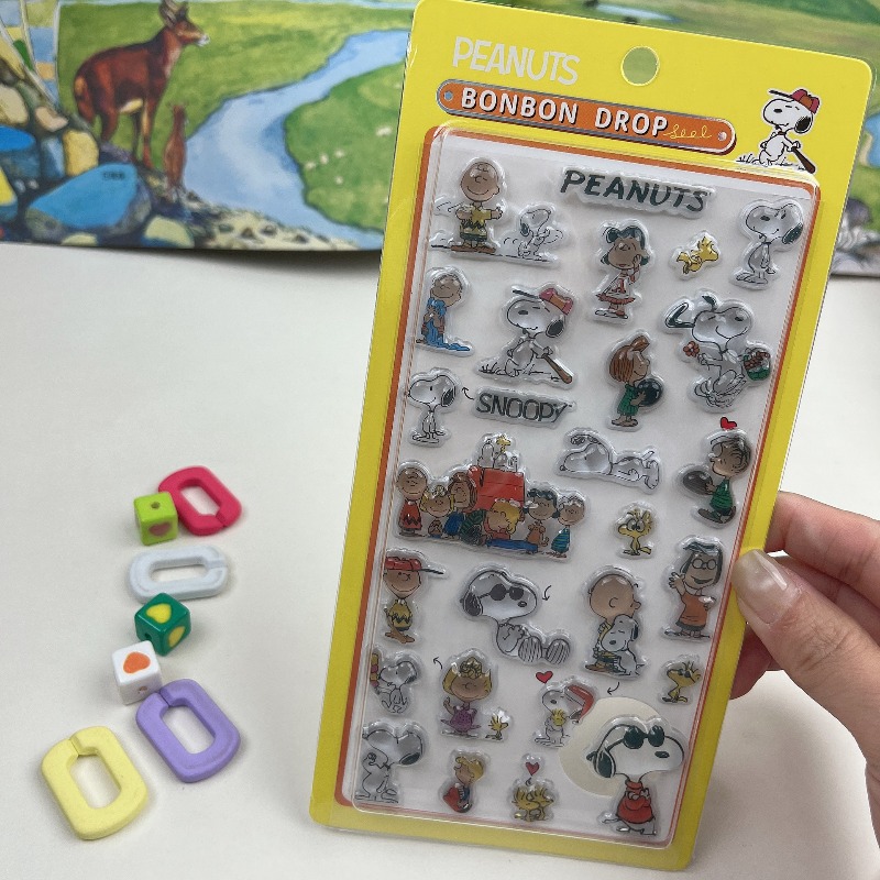 8Pcs Cute Snoopy Cartoon 3D Re - Office Tech Accessories recension och pris