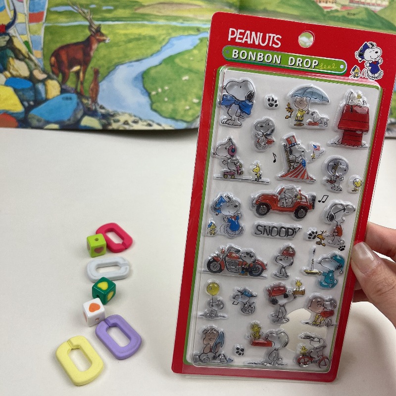 8Pcs Cute Snoopy Cartoon 3D Re - Office Tech Accessories recension och pris