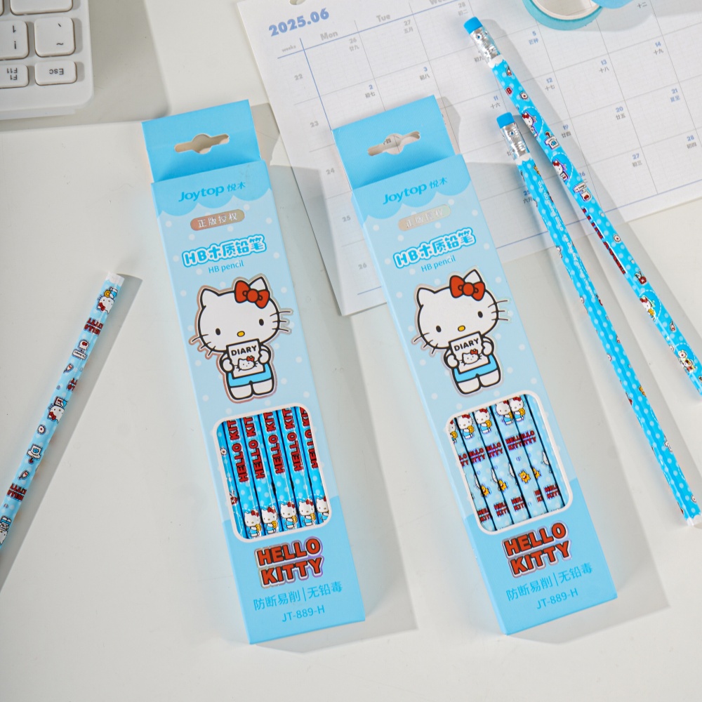 12Pcs Genuine Sanrio Hello Kit - Office Tech Accessories recension och pris