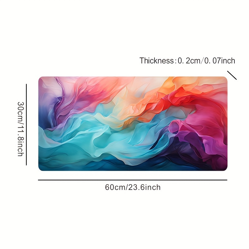 Large Abstract Color Mouse Pad - Office Tech Desk recension och pris