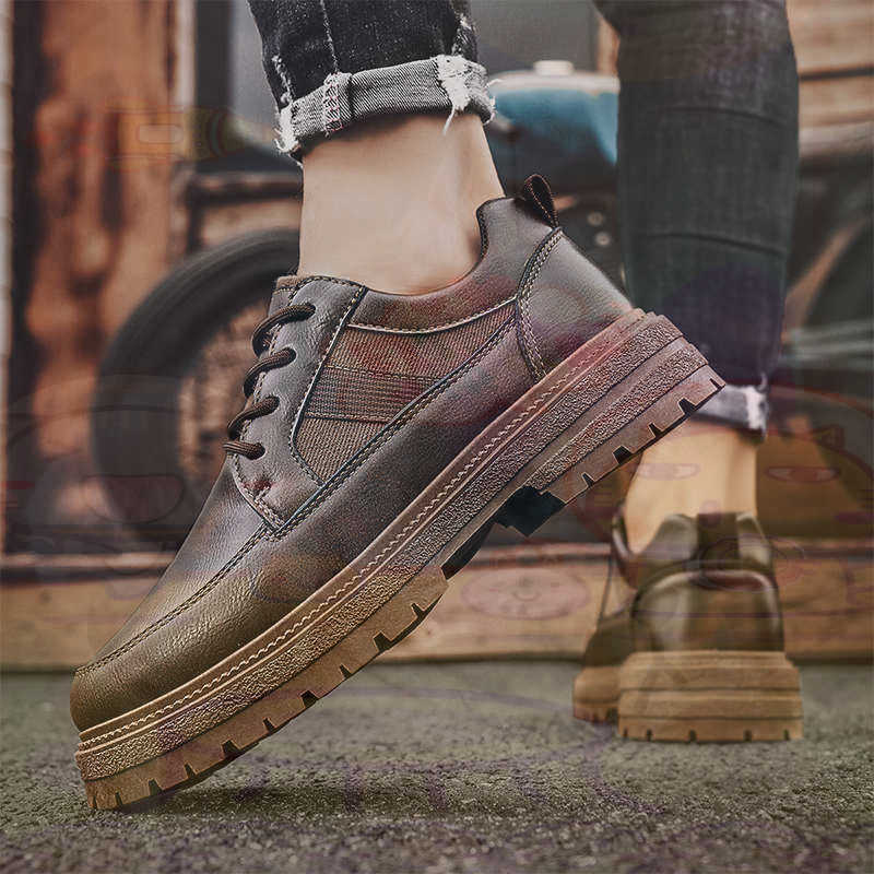Dark Natural Leather Fashion T - Office Tech For Men recension och pris