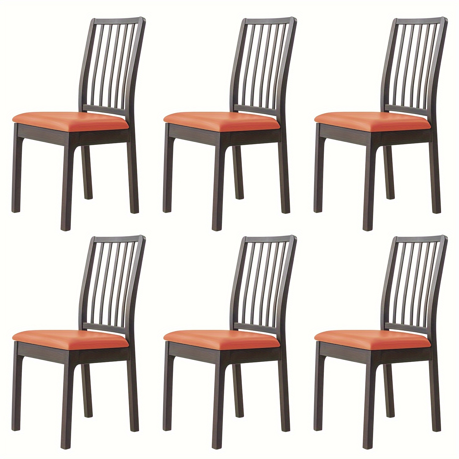 4/6pcs Elastic Chair Seat Cove - Office Tech Chair recension och pris