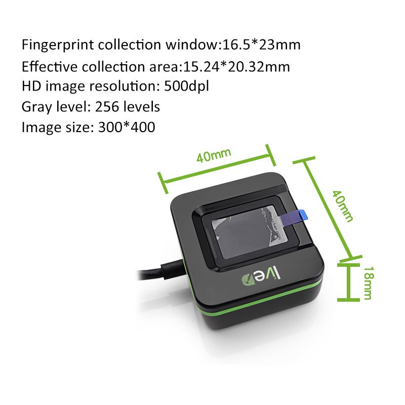 20R Optical Fingerprint Scanne - Fingerprint Reader Usb recension och pris