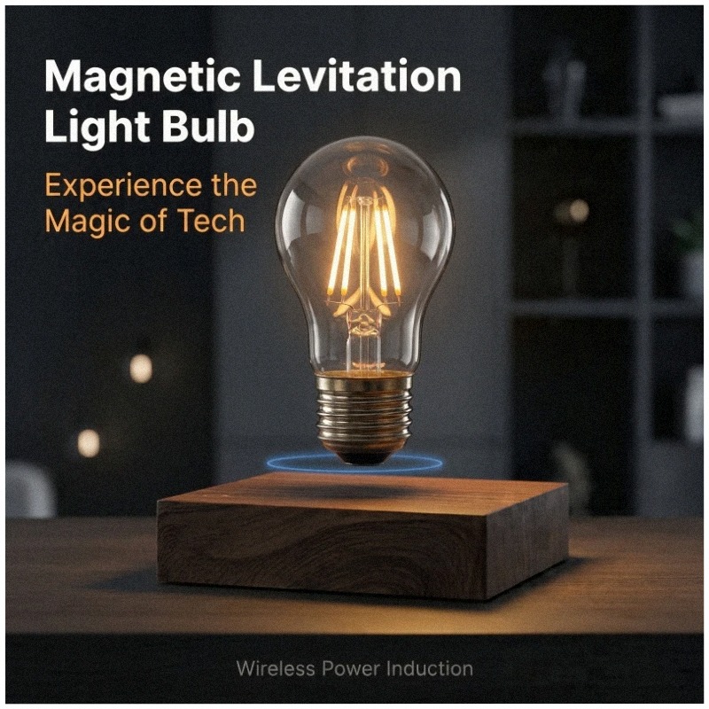 Magnetic Levitating Floating W - Office And Tech recension och pris