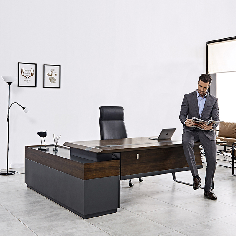 Modern Luxury Wooden Office De - Office Tech Desk recension och pris