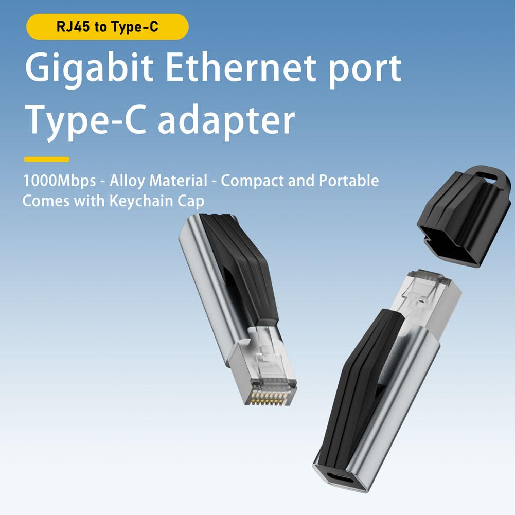 Type C to Ethernet Adapter 100 - Gigabit Network Card recension och pris
