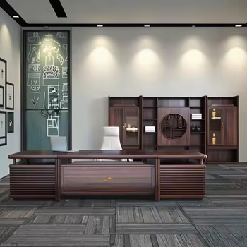 Modern Office Furniture Desk H - Office Tech Management recension och pris