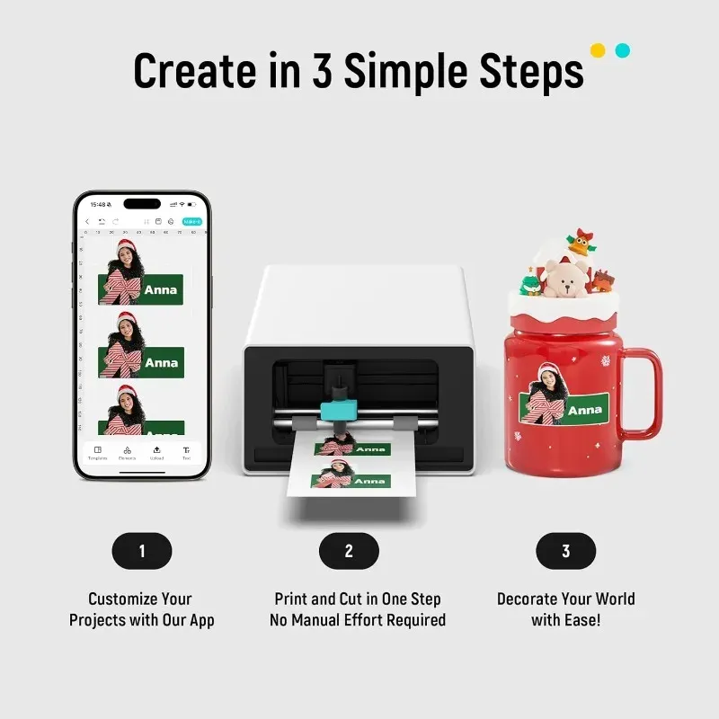 PixCut S1 All in One Sticker M - Label Printer Thermal recension och pris