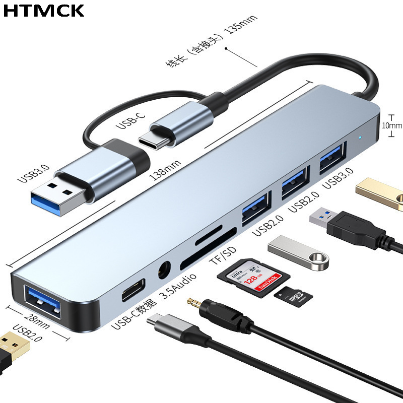 8 in 2 USB C Hub Multi Port Do - Office Xp recension och pris