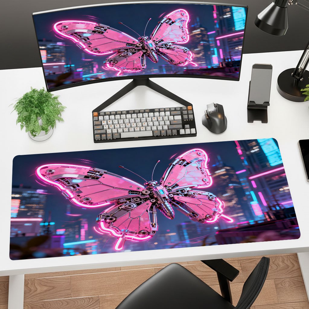 Brand Pink Tech Iron Art Mouse - Office Tech Desk recension och pris