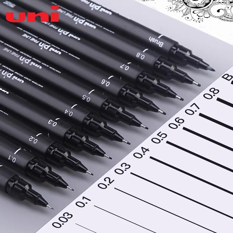 Japan UNI Needle Tube Gel Pen  - Office Tech Accessories recension och pris