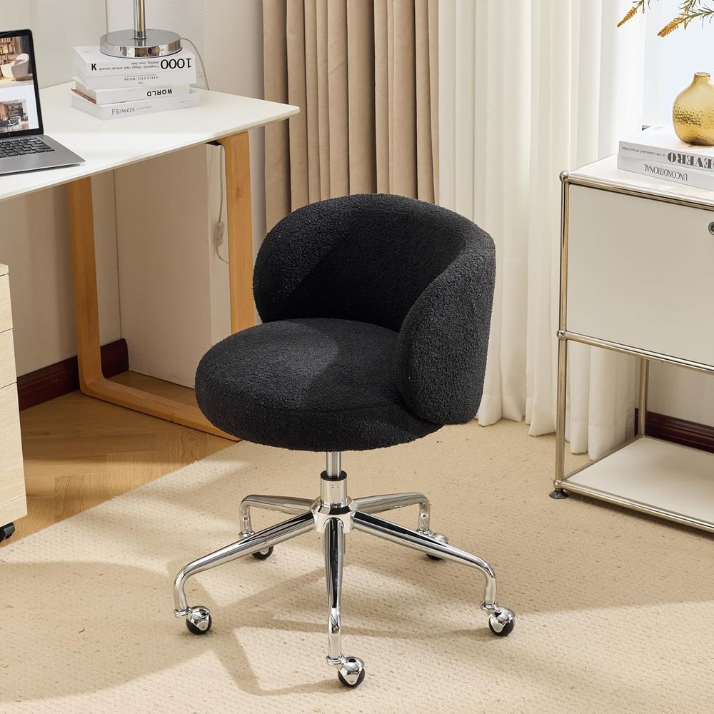 Compact Swivel Desk Chair with - Office Tech Chair recension och pris