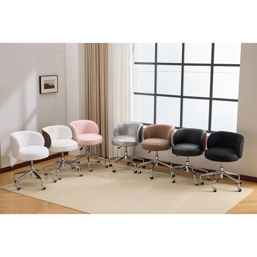 Compact Swivel Desk Chair with - Office Tech Chair recension och pris