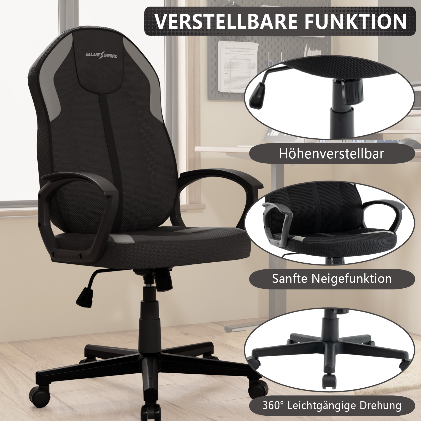 Vigosit Ergonomic Office Chair - Office Tech Chair recension och pris