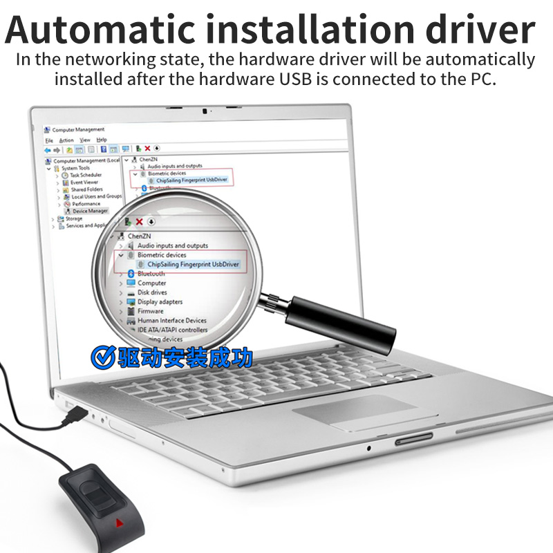 For Windows 10 11 Hello Biomet - Fingerprint Reader Usb recension och pris