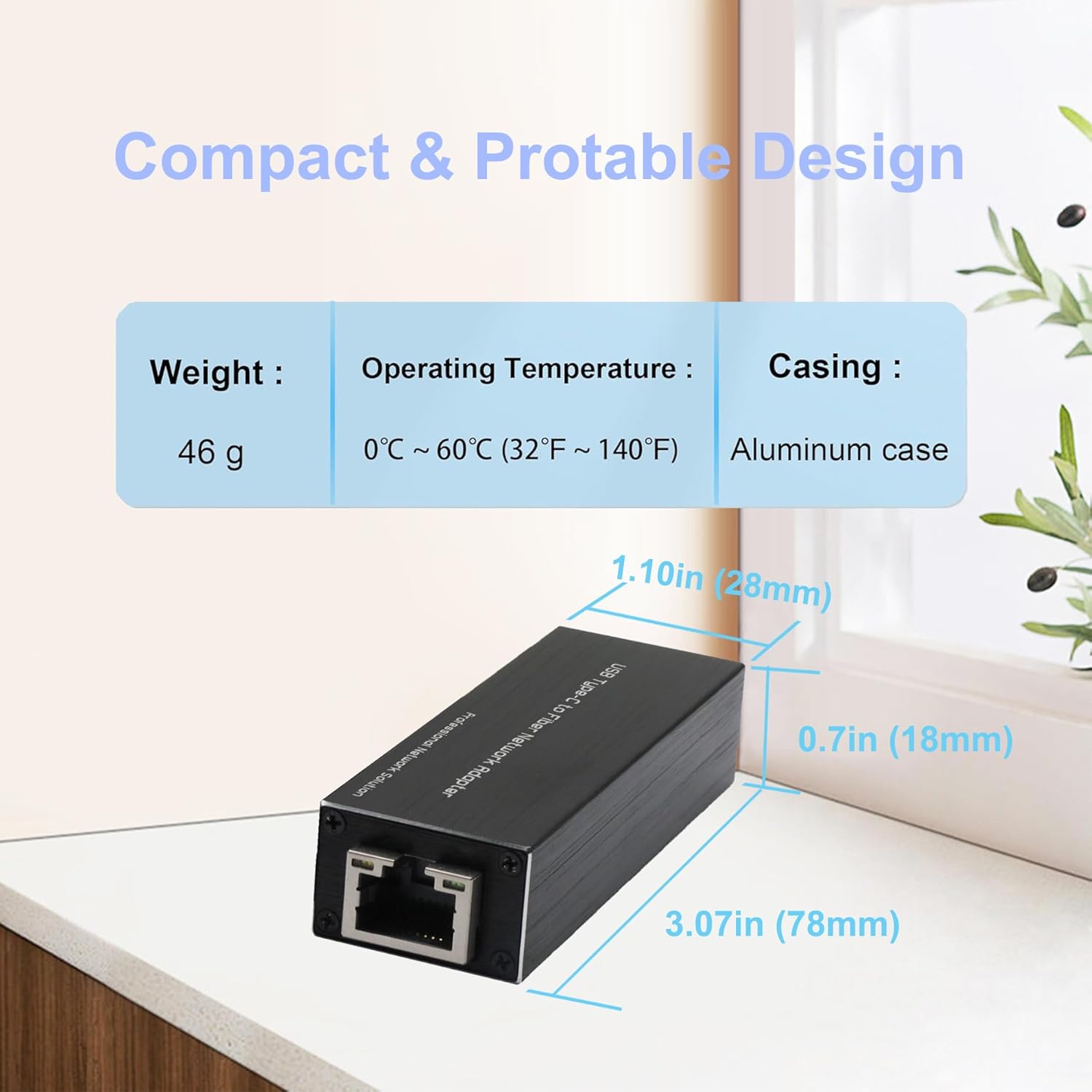 USB 3.0 to SFP Gigabit Etherne - Gigabit Network Card recension och pris