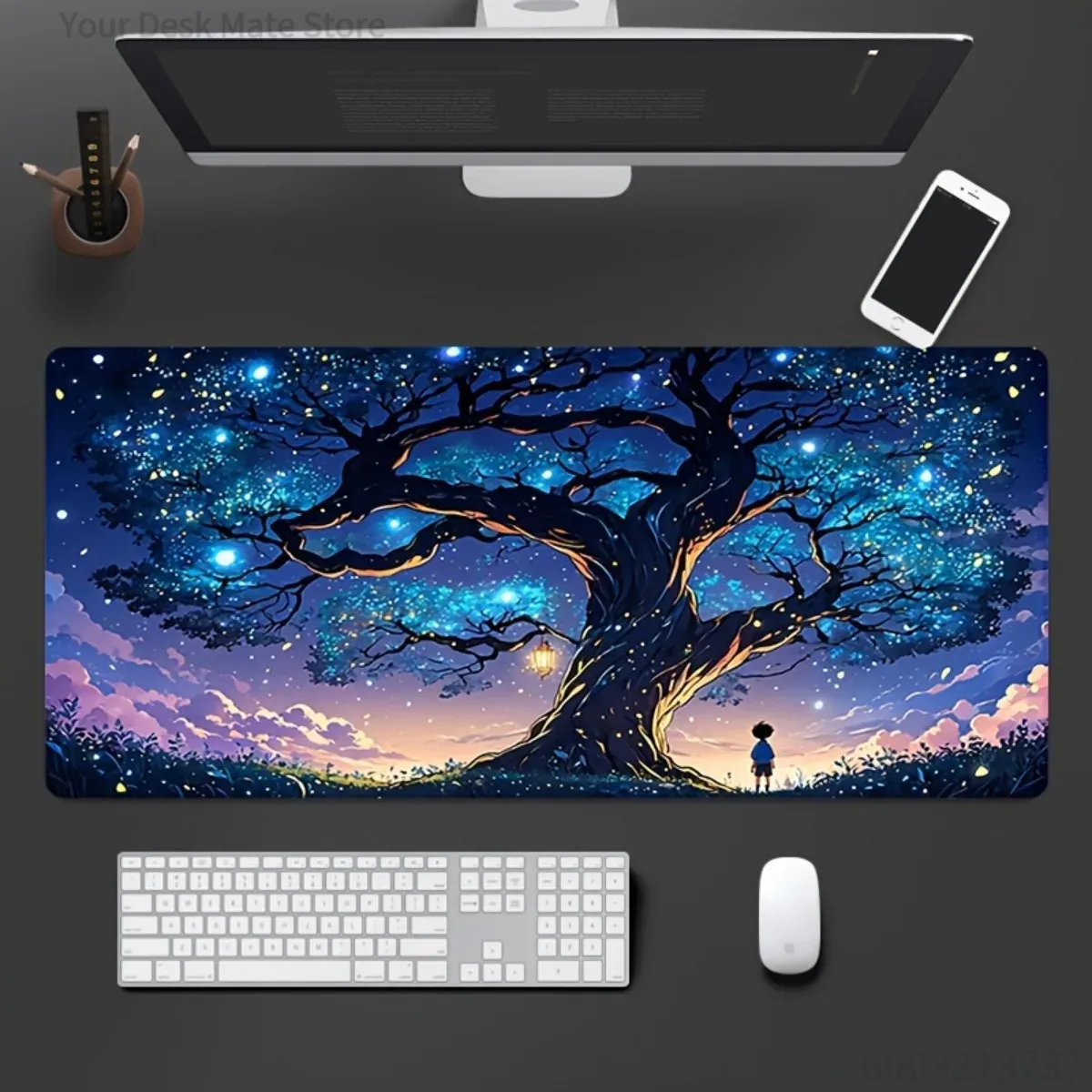 Gaming Desk Mat Rubber Non-sli - Office Tech Desk recension och pris