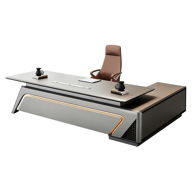 b18- Painted Boss Desk, Tech-I - Office Tech Chair recension och pris