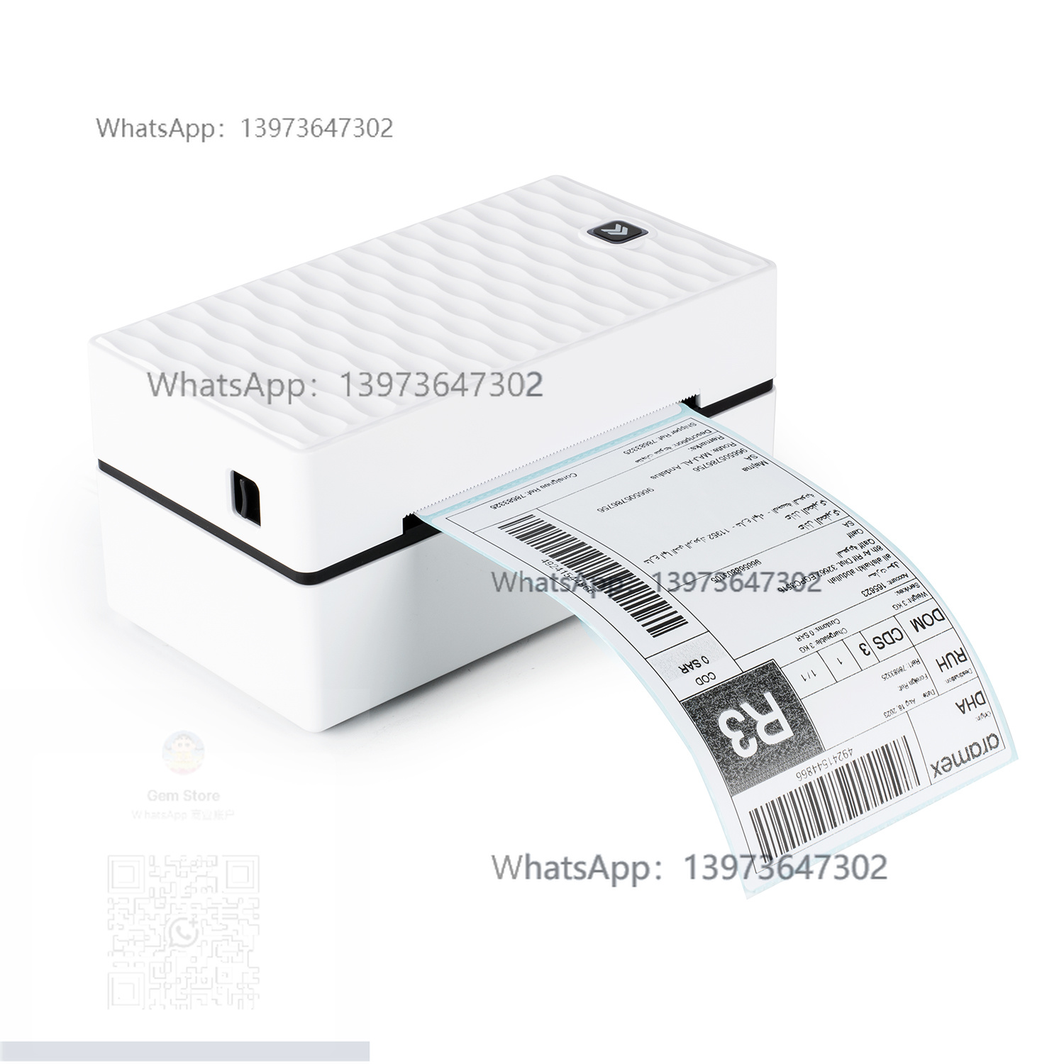 4x6 USB Bluetooth Thermal Prin - Label Printer Thermal recension och pris