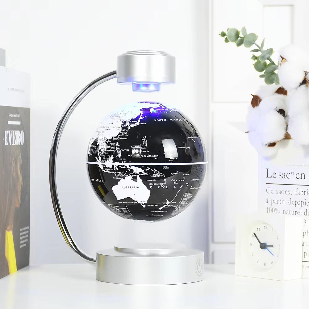 Magnetic Levitation Globe with - Office Tech Desk recension och pris