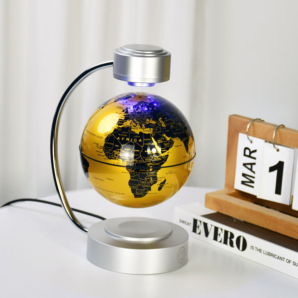 Magnetic Levitation Globe with - Office Tech Desk recension och pris