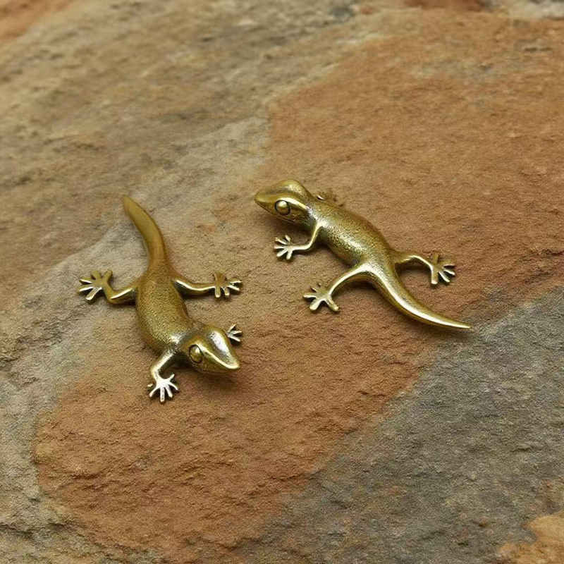 Handmade Bronze Retro Gecko Li - Office Tech recension och pris