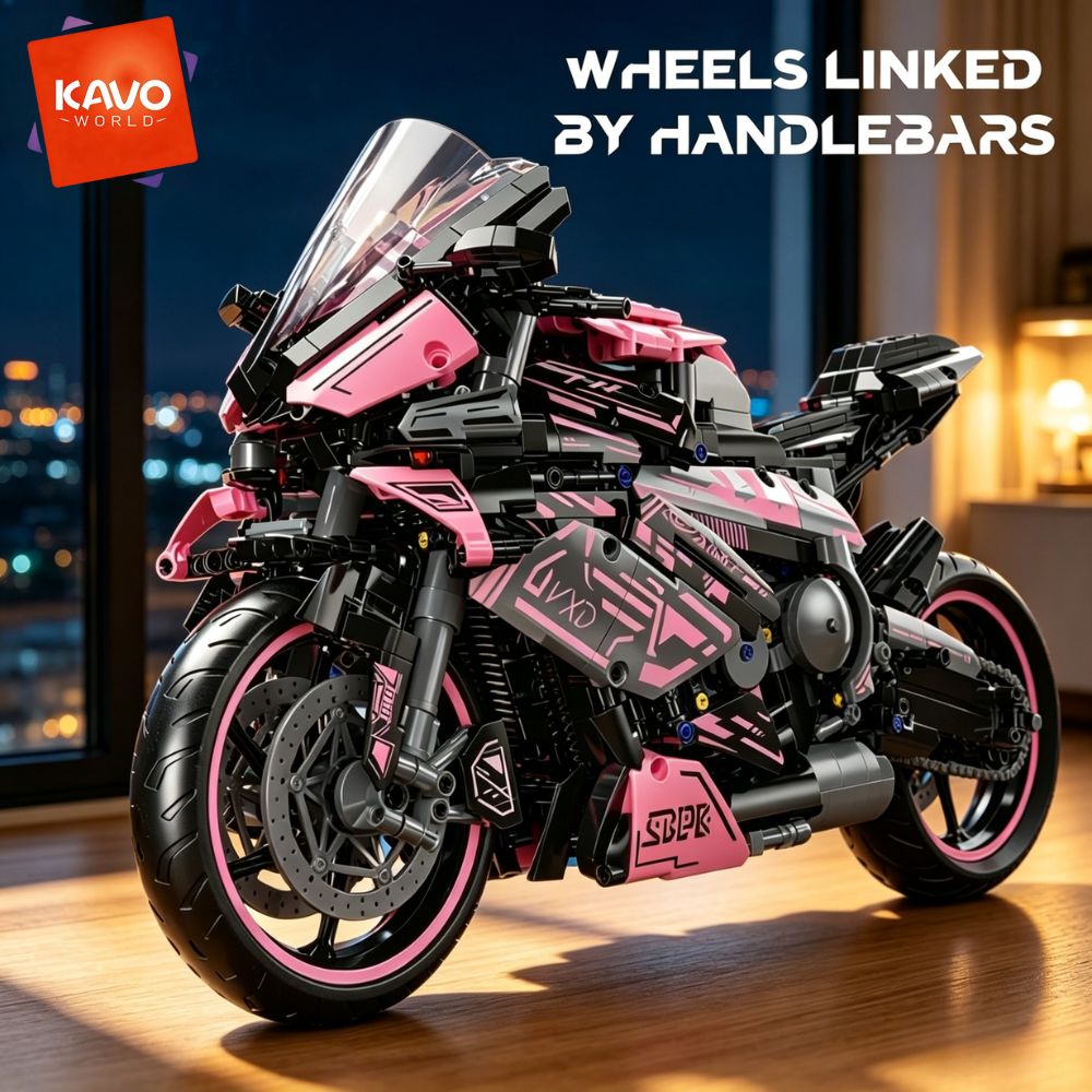 KAVOWORLD 1:5 Large Scale Moto - Tech Office Building recension och pris