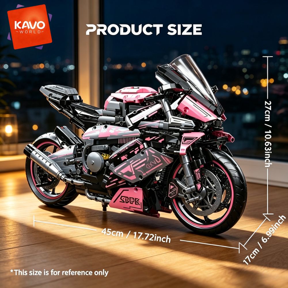 KAVOWORLD 1:5 Large Scale Moto - Tech Office Building recension och pris