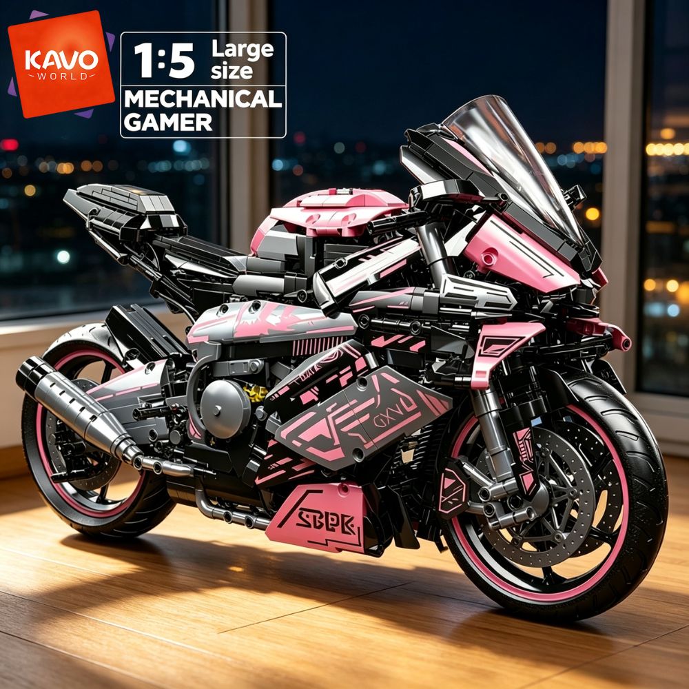 KAVOWORLD 1:5 Large Scale Moto - Tech Office Building recension och pris