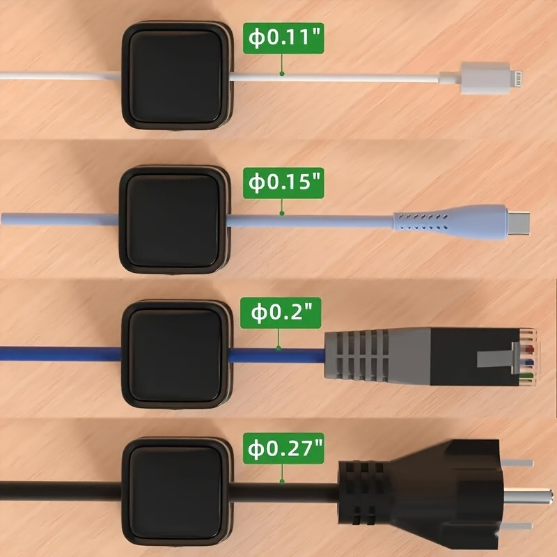 12-Pack Cable Organizers — the - Office Tech Management recension och pris